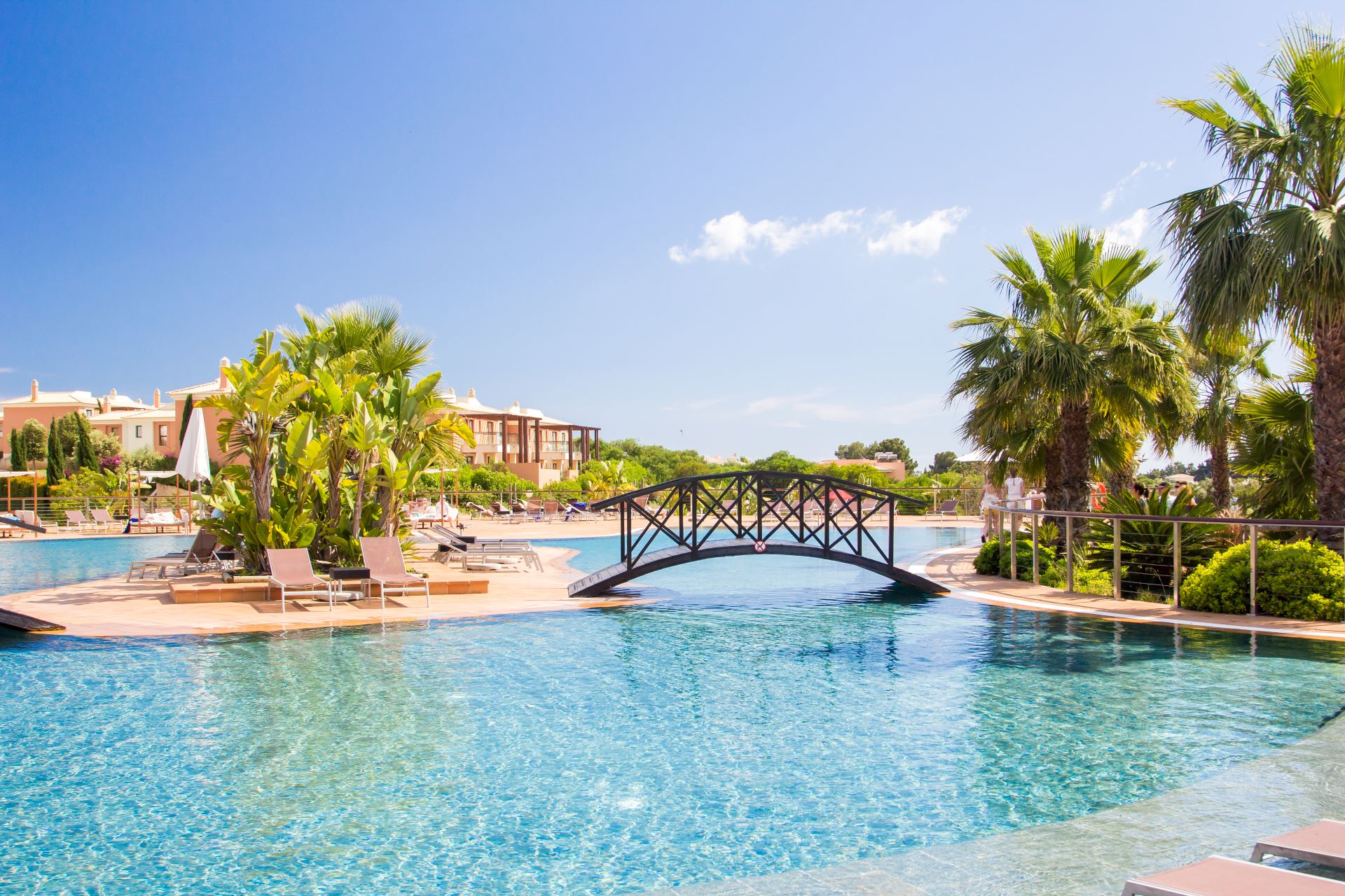 Msr outdoor pool bridge